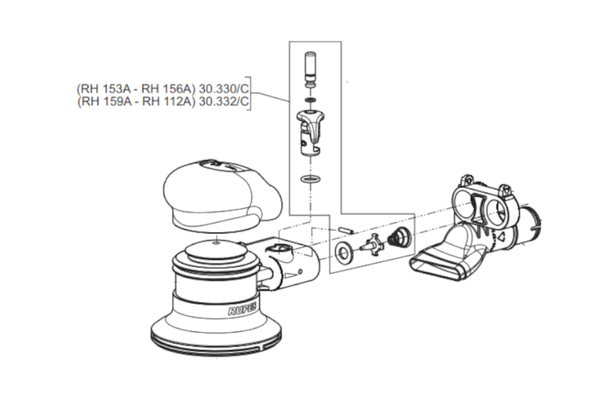 Komplette Ventil 30.332/C