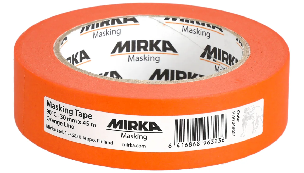 Masking Tape 90°C Orange Line 30 Mm X 45 M