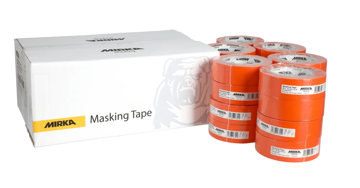 Abdeckband 90°C Orange Line