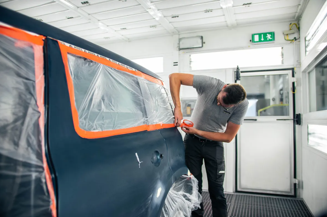 Abdeckband 90°C Orange Line