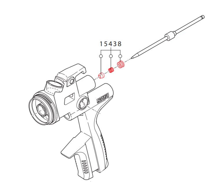 Farvenadelpackung 15438